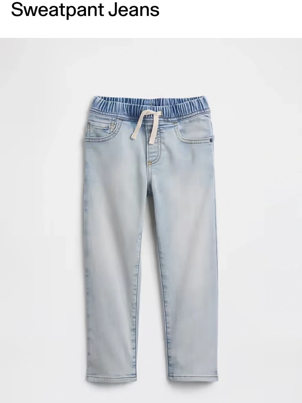 babyGap Pull-On Slim Sweatpant Jeans